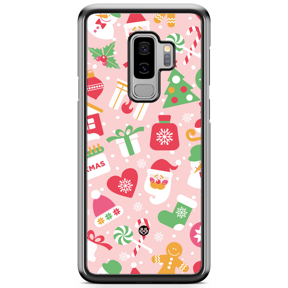 Samsung Galaxy S9 Plus Case - Pink Christmas