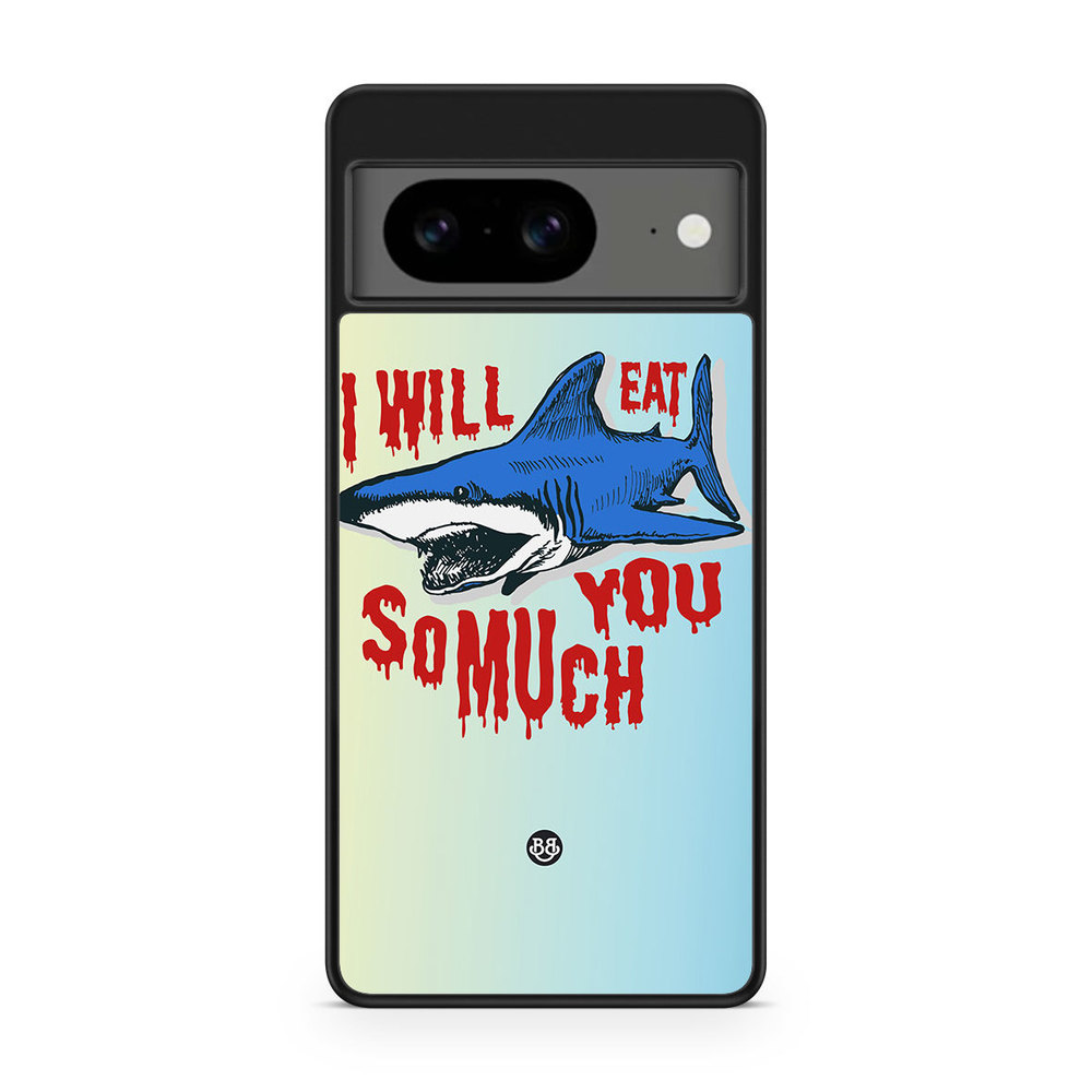 Google Pixel 8 Case - Shark quote