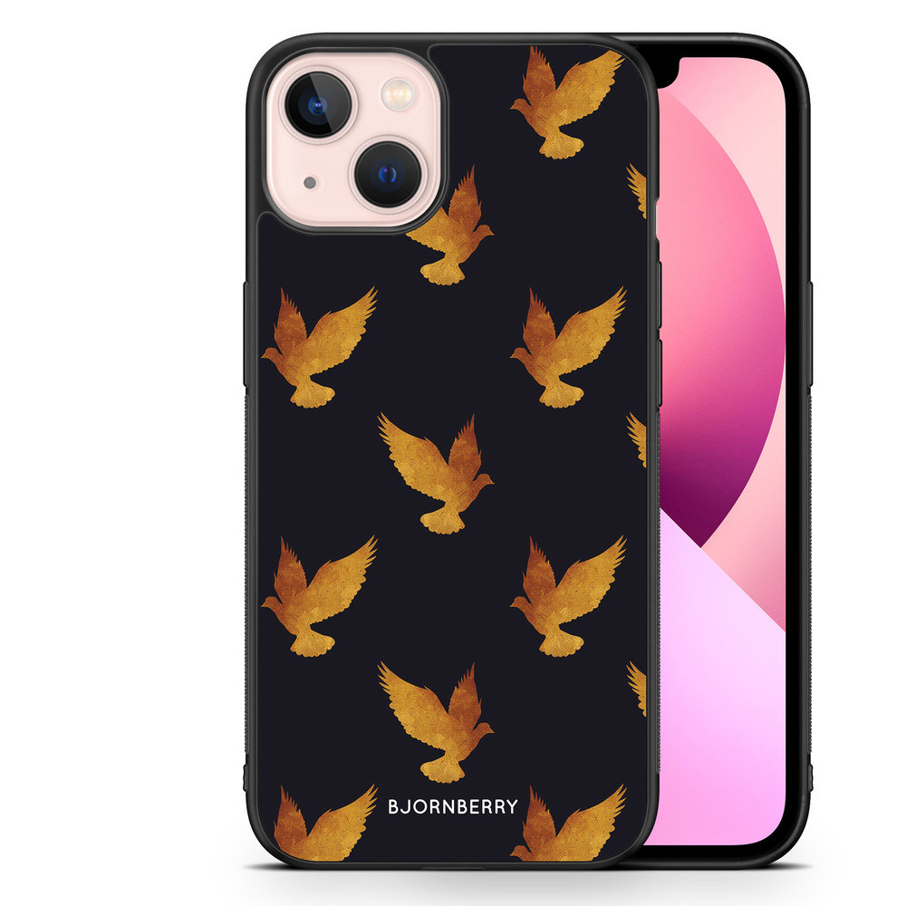 iPhone 13 Case - Golden Doves