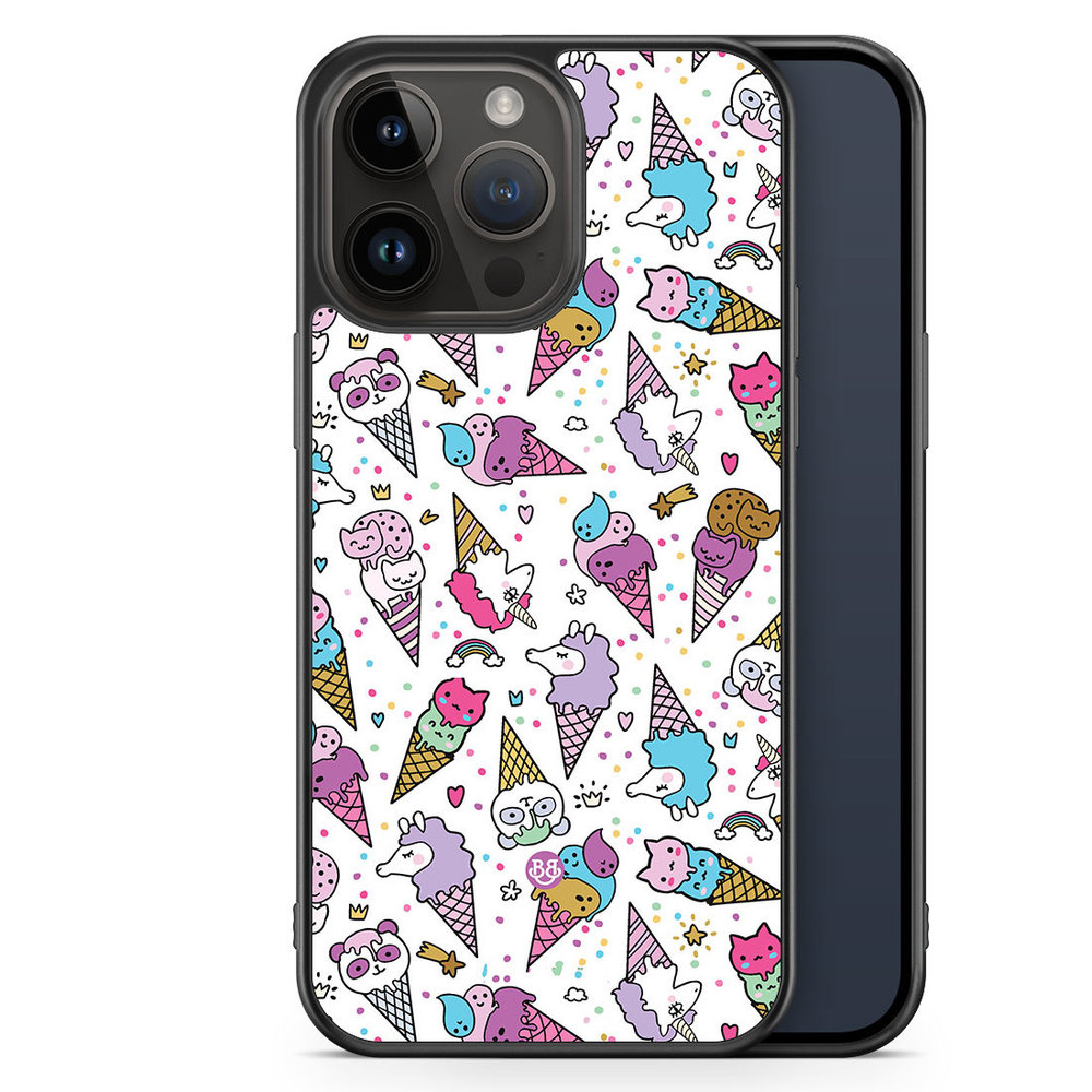 iPhone 14 Pro Max Case - Unicorn Ice Creams
