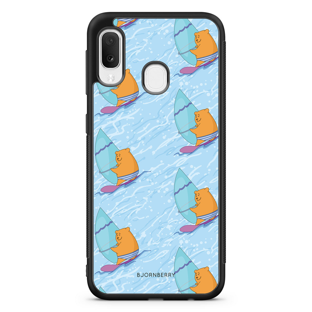 Samsung Galaxy A20e Case - Bear Surfer
