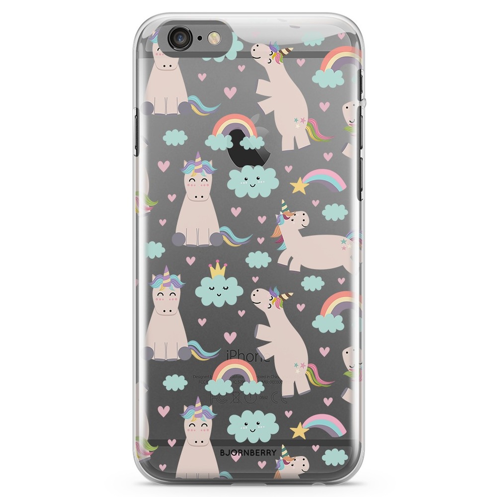 iPhone 6 Plus/6s Plus TPU Case - Unicorns