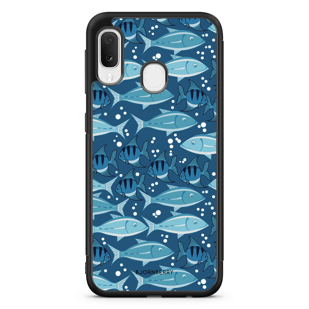 Samsung Galaxy A20e Case - Fish Pattern
