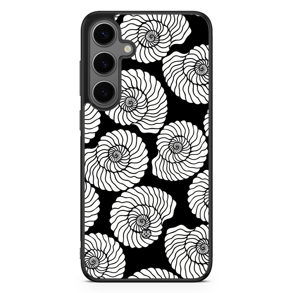 Samsung Galaxy S24 Plus Case - Seashell BW