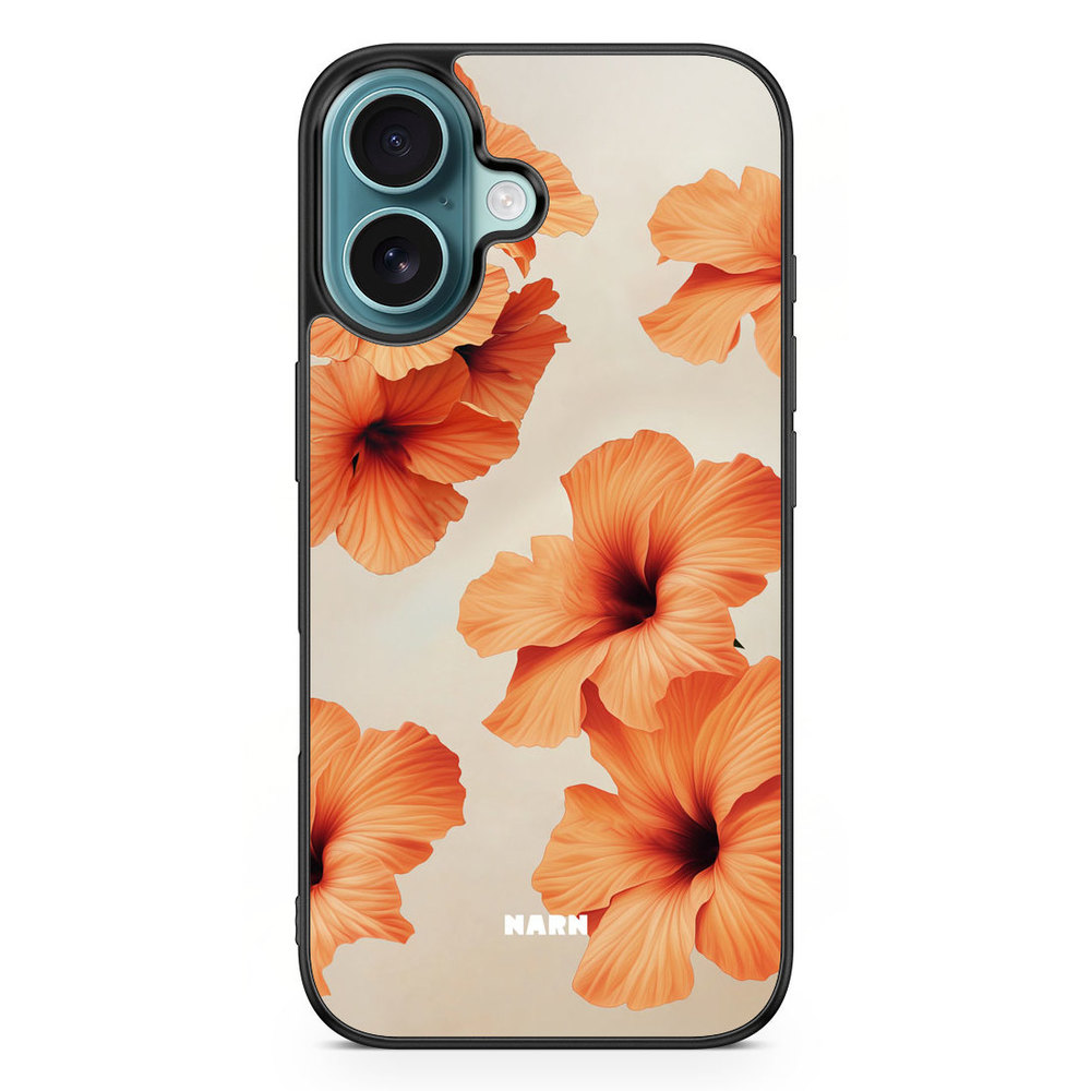 iPhone 16 Case - Hibiscus Era - Papaya
