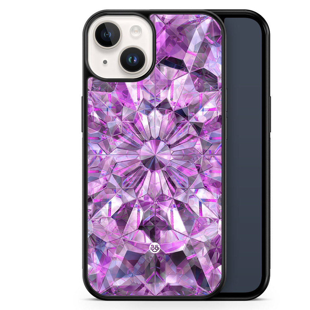 iPhone 14 Case - Purple Crystals
