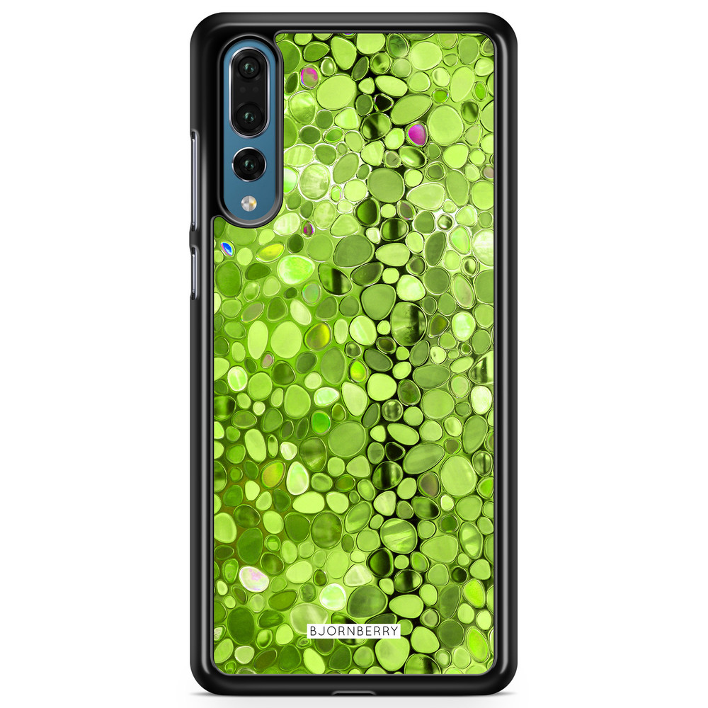Huawei P20 Pro Case - Stained Glass Green