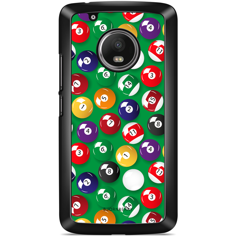 Moto G5 Plus Case - Pool Balls