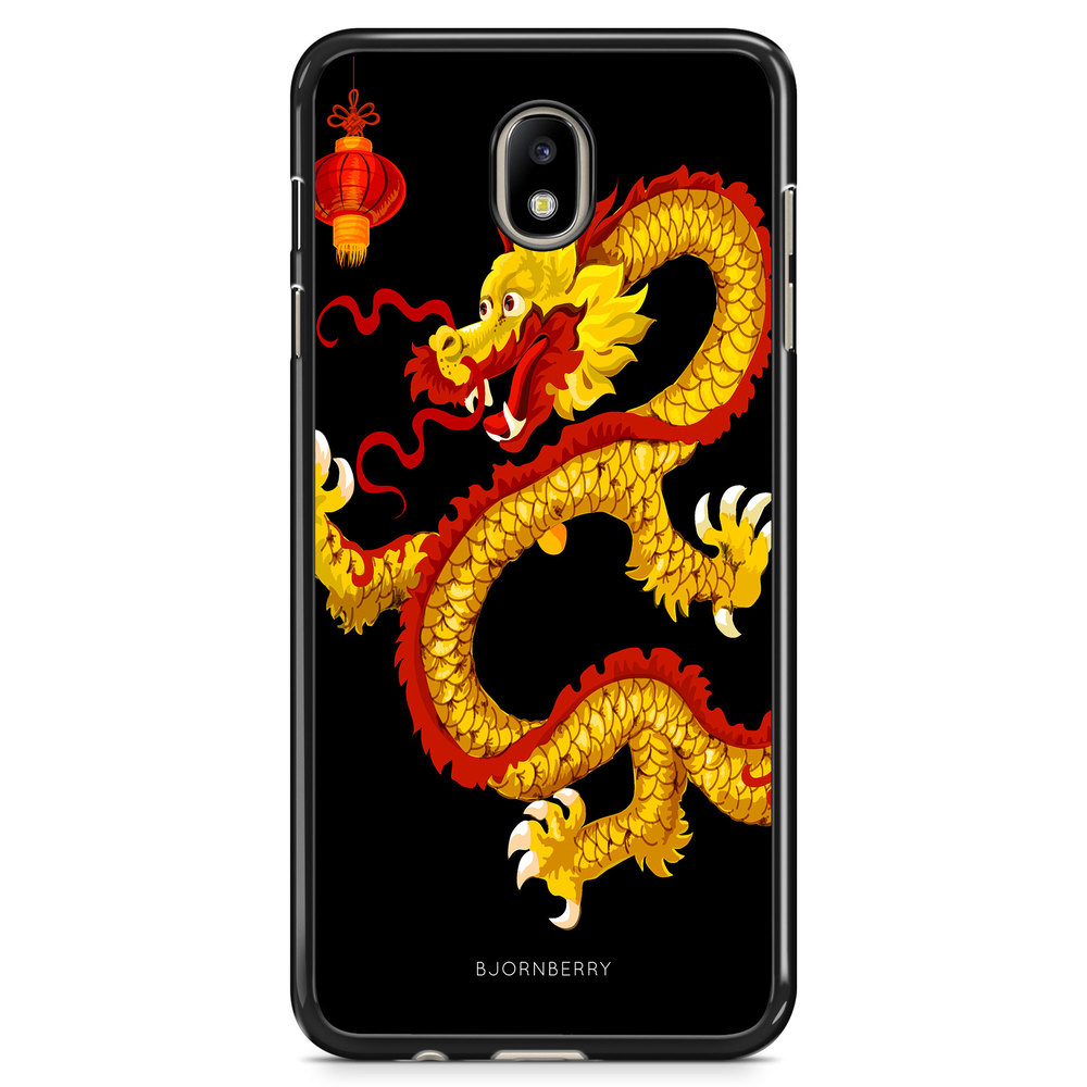 Samsung Galaxy J7 (2017) Case - Yellow Dragon