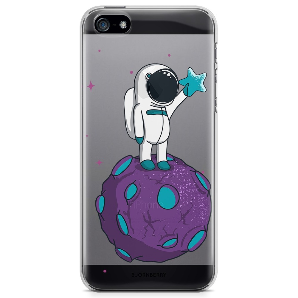 iPhone 5/5S/SE (2016) TPU Case - Spaceman
