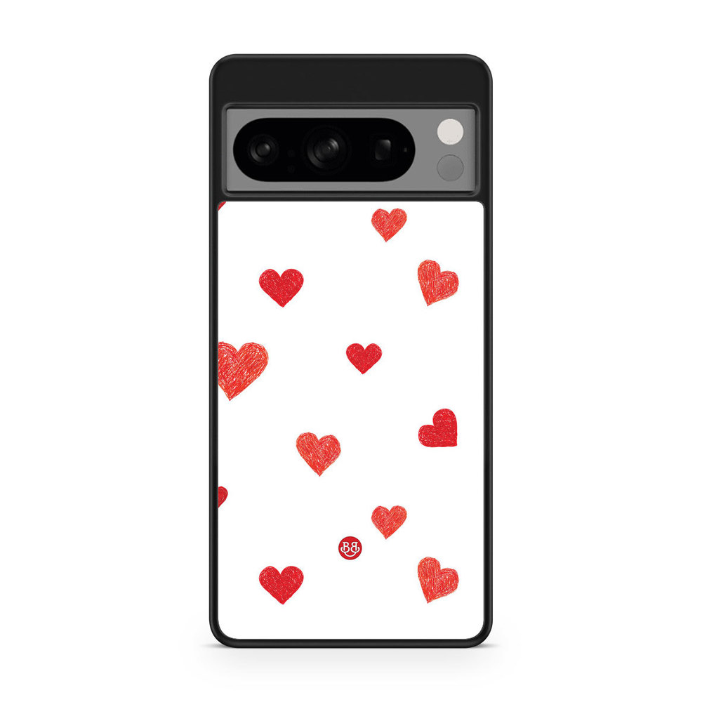 Google Pixel 8 Pro Case - Painted Heart