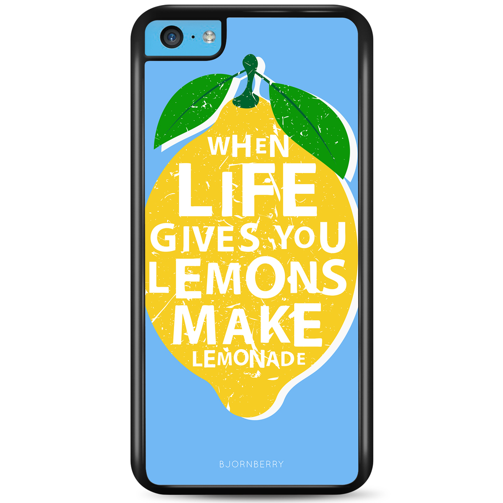 iPhone 5C Case - Lemon Quote