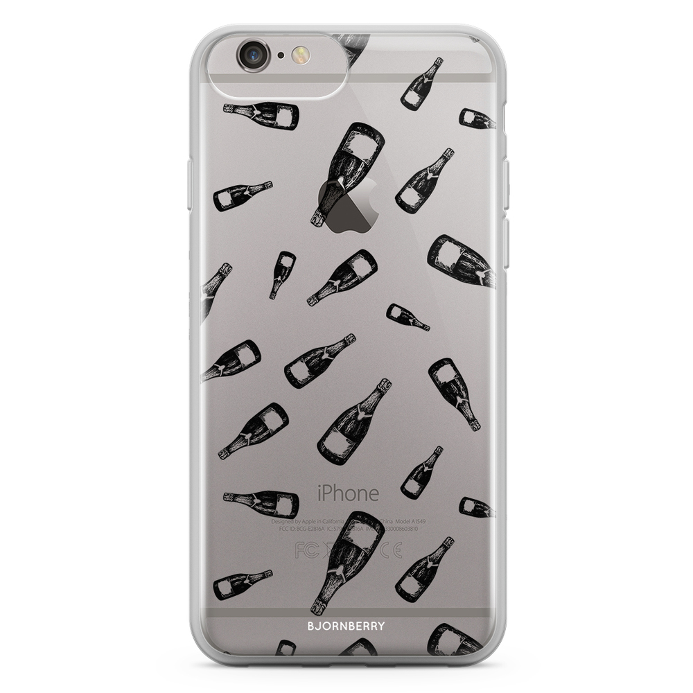 iPhone 6 Plus/6s Plus Fashion Case - Champagne Pattern
