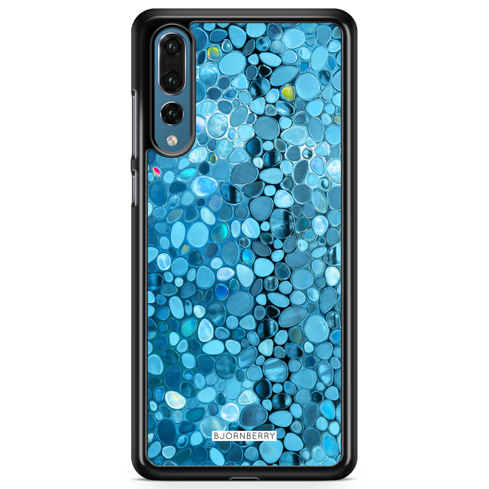 Huawei P20 Pro Case - Stained Glass Blue
