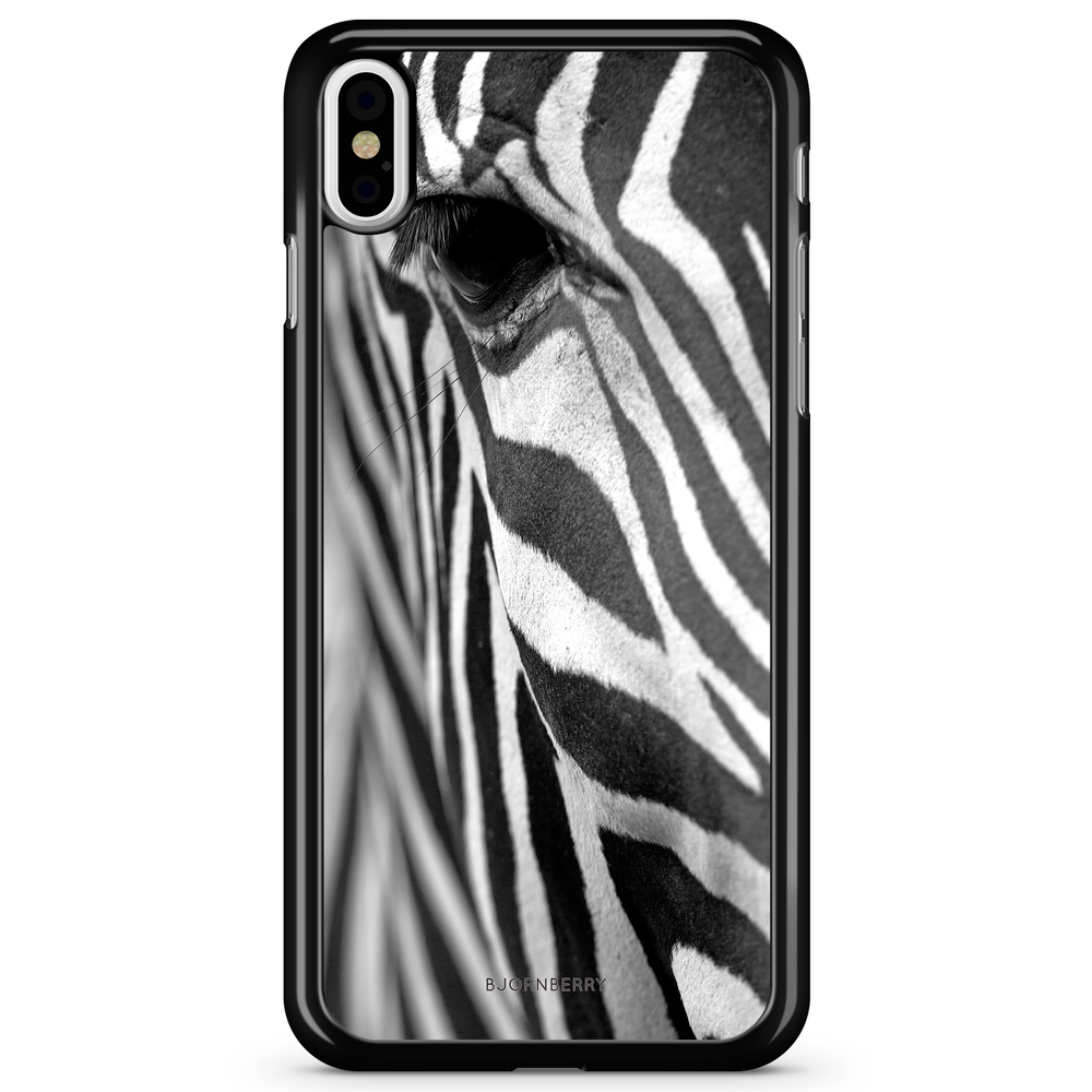 iPhone X / XS Case - Zebra Eye