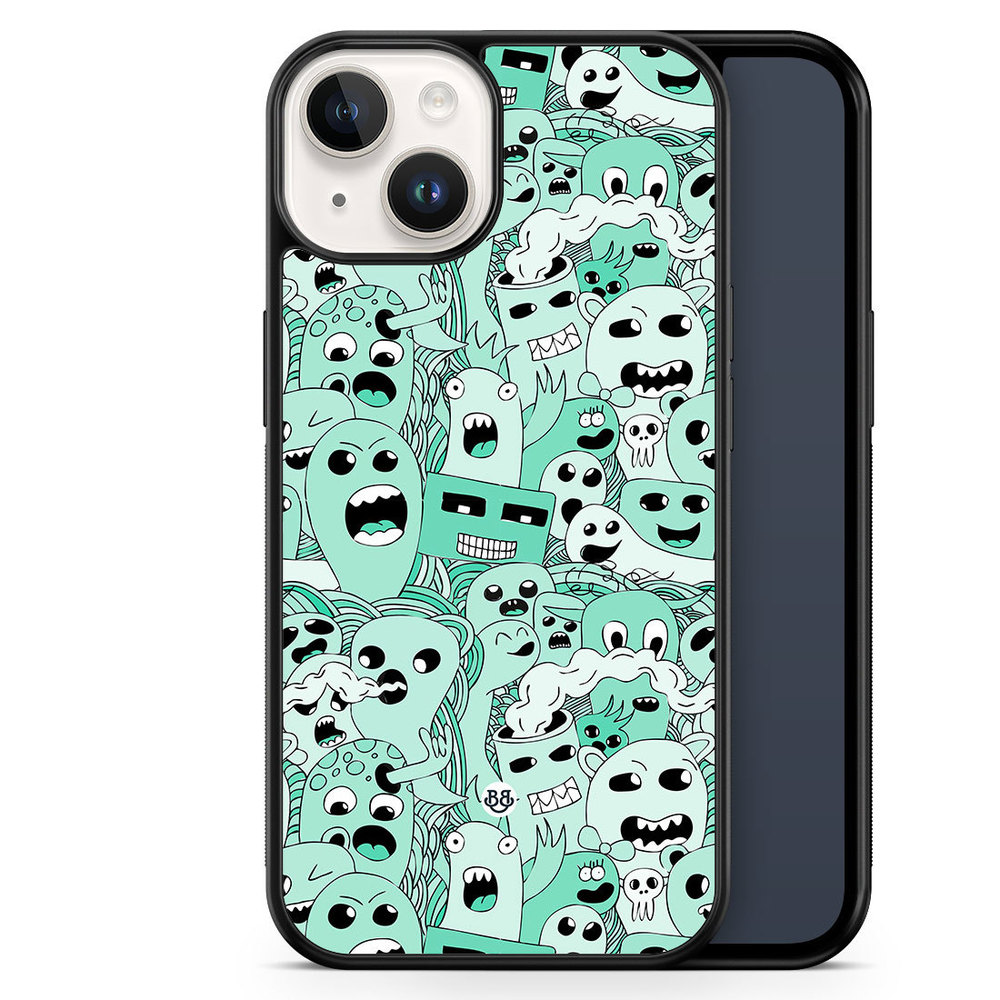 iPhone 14 Case - Spökmönster