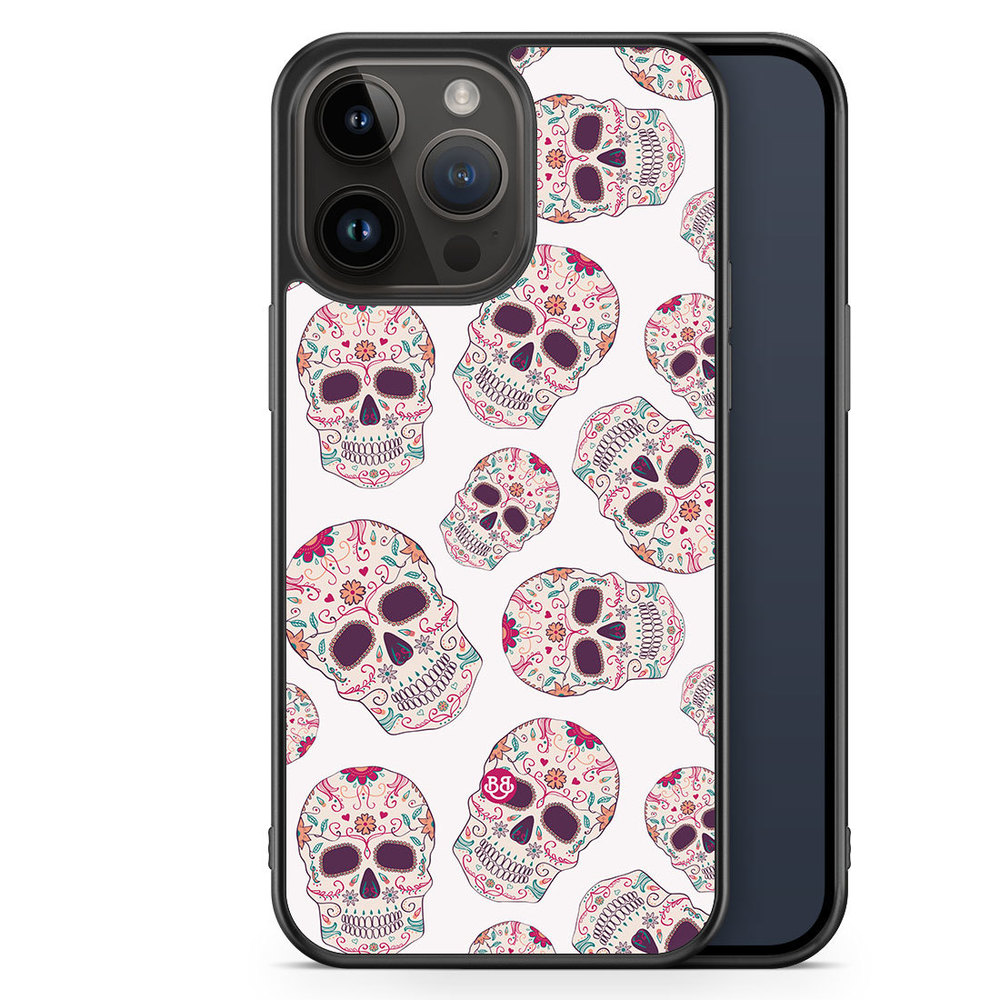 iPhone 14 Pro Max Case - Calavera Skulls