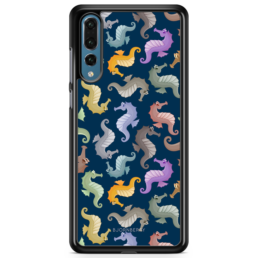 Huawei P20 Pro Skal - Tecknade Sjöhästar