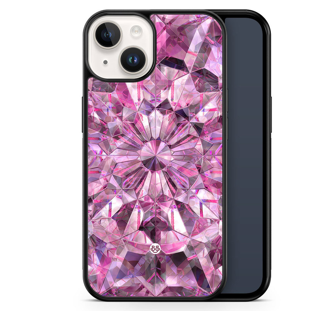 iPhone 14 Case - Pink Crystals
