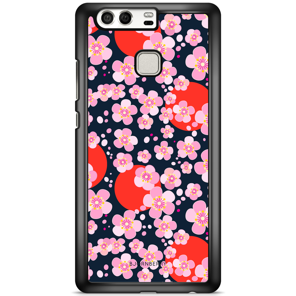 Huawei P9 Plus Case - Japanese Flowers