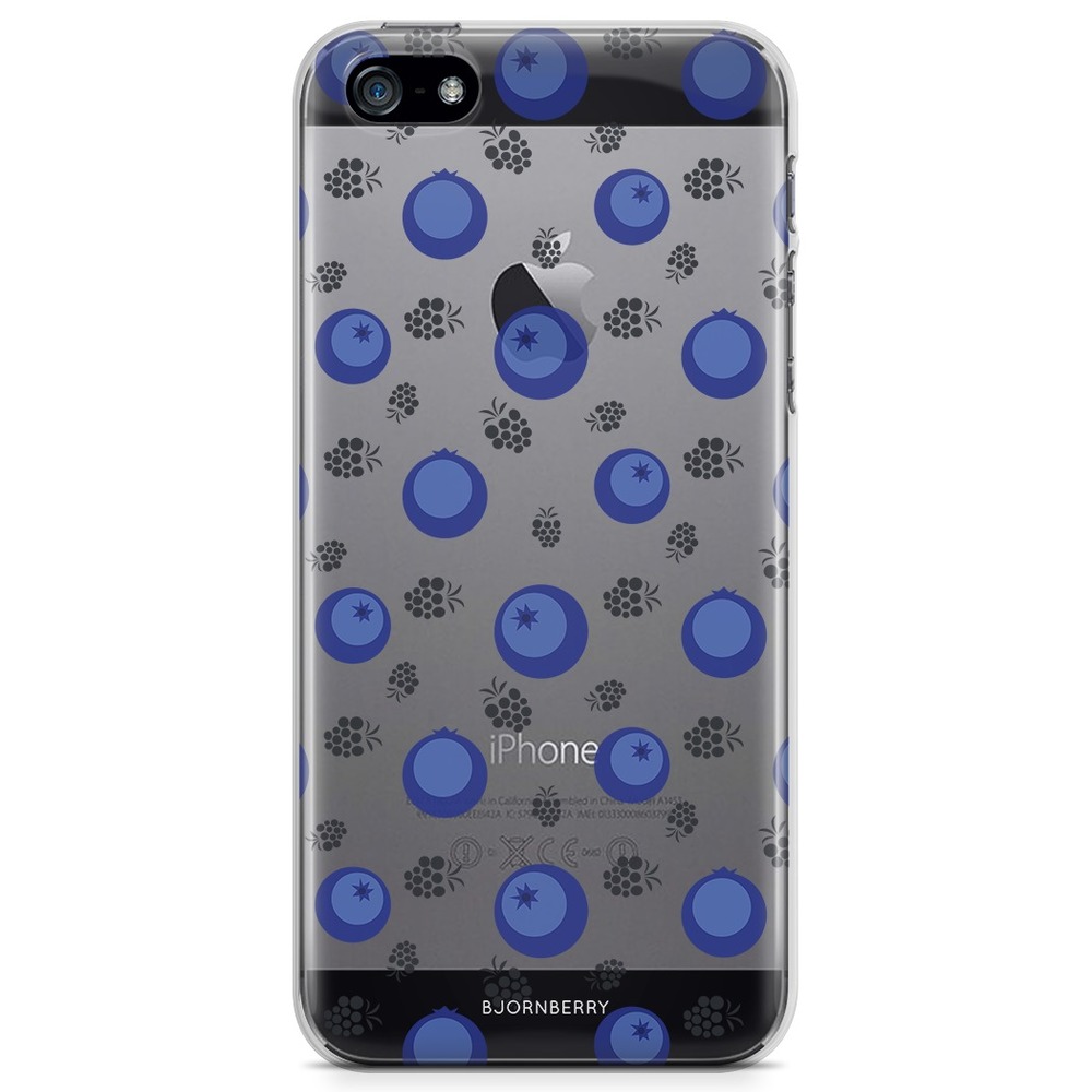 iPhone 5/5S/SE (2016) TPU Case - Blueberries