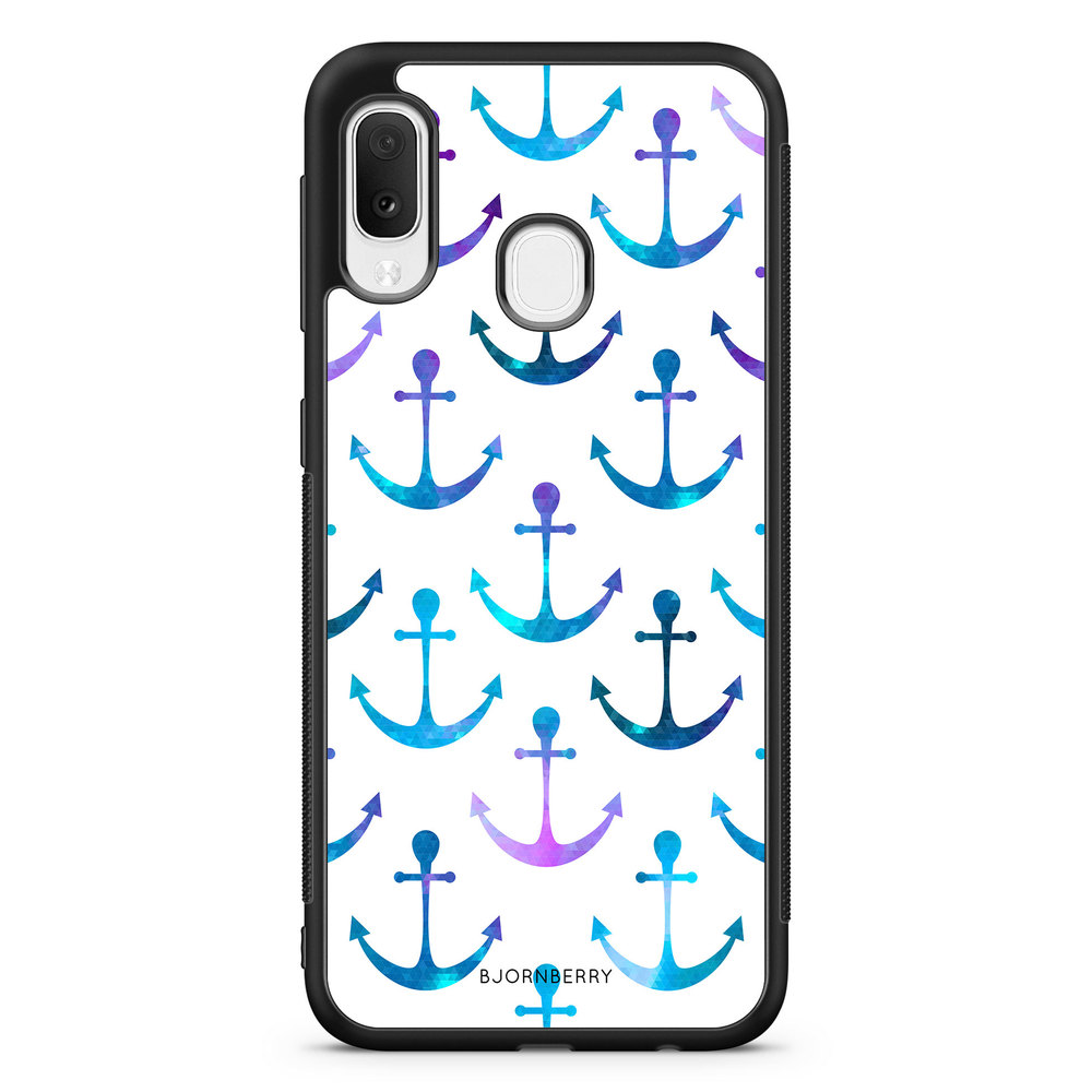 Samsung Galaxy A20e Case - Anchor Pattern