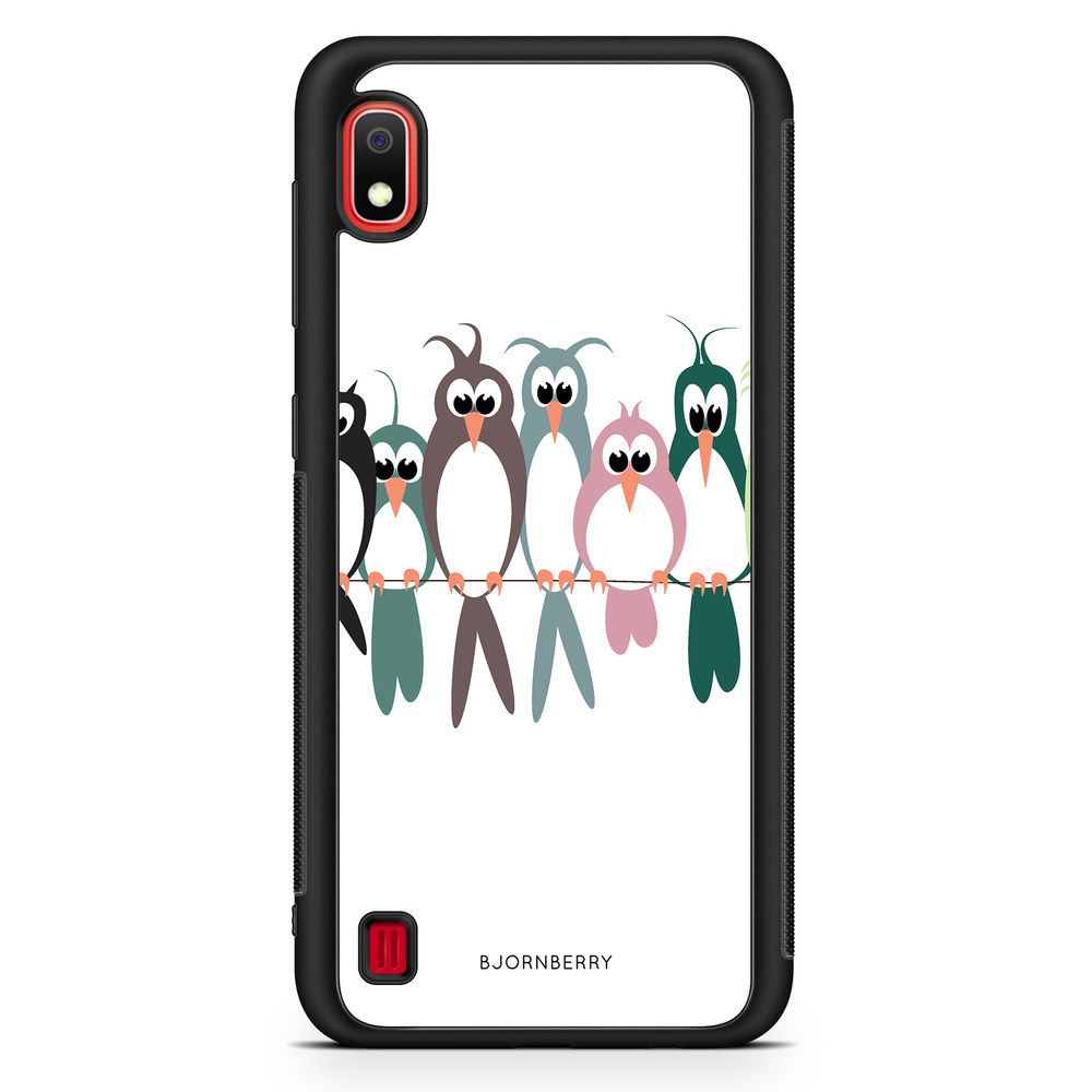 Samsung Galaxy A10 Case - Birds on a string