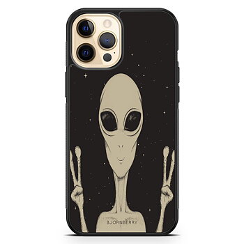 iPhone 12 Pro Max Skal - Peace Alien
