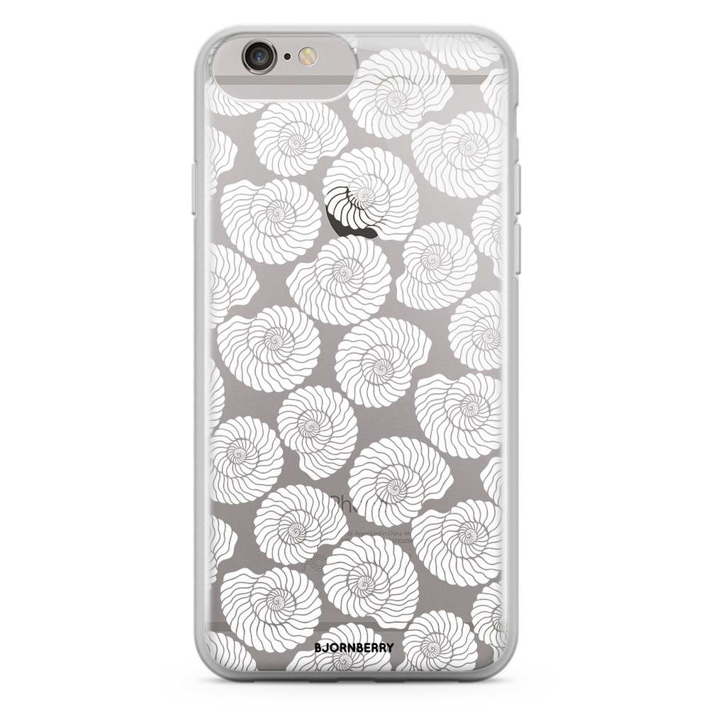iPhone 6 Plus/6s Plus Fashion Case - Seashell BW