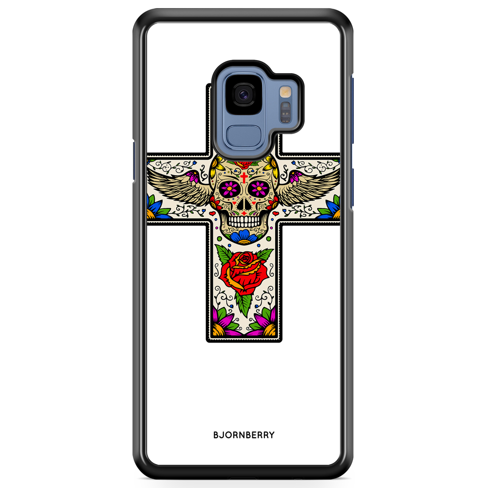 Samsung Galaxy S9 Case - Skull Cross