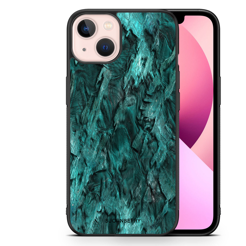 iPhone 13 Case - Green Crystal