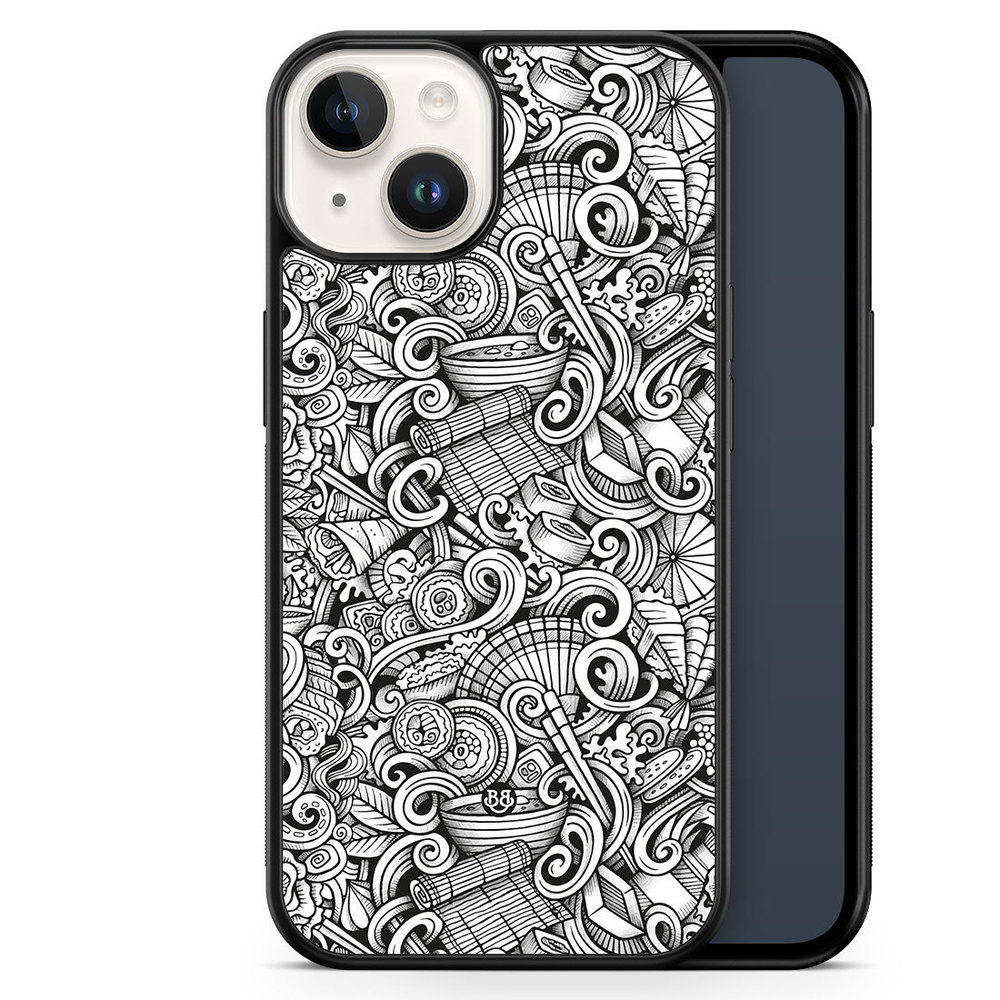 iPhone 14 Case - Japanese Pattern