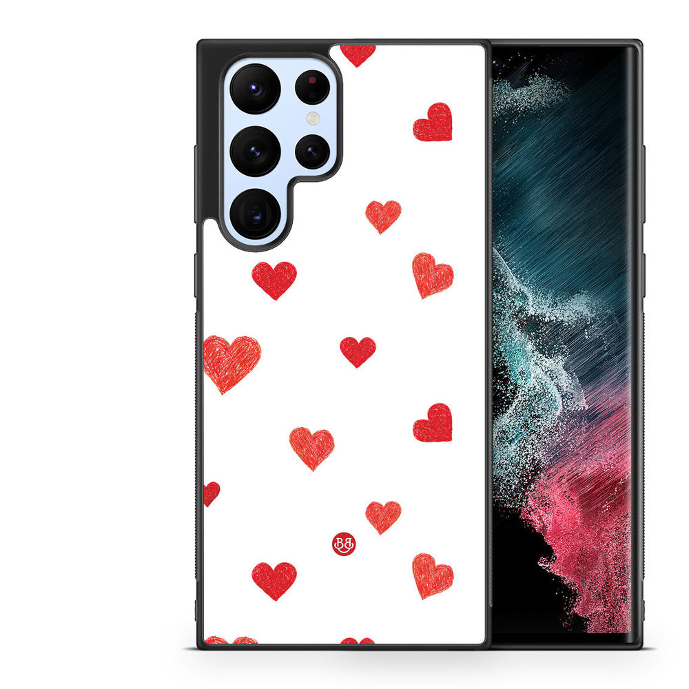 Samsung Galaxy S22 Ultra 5G Case - Painted Heart