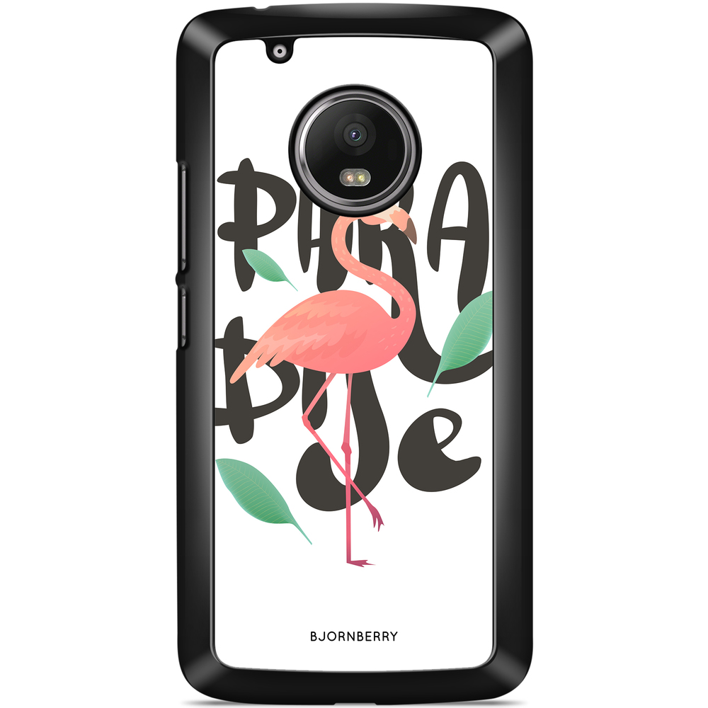 Moto G5 Plus Case - Paradise Flamingo