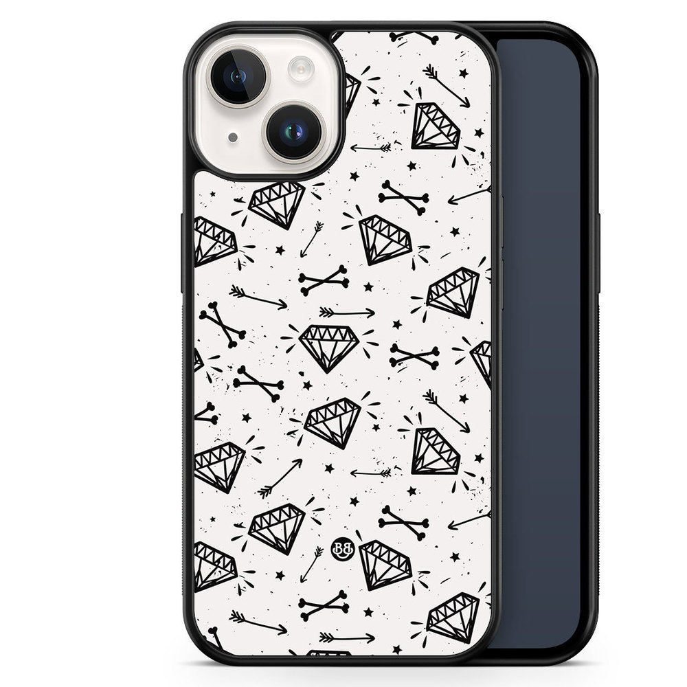 iPhone 14 Case - Diamond Pattern