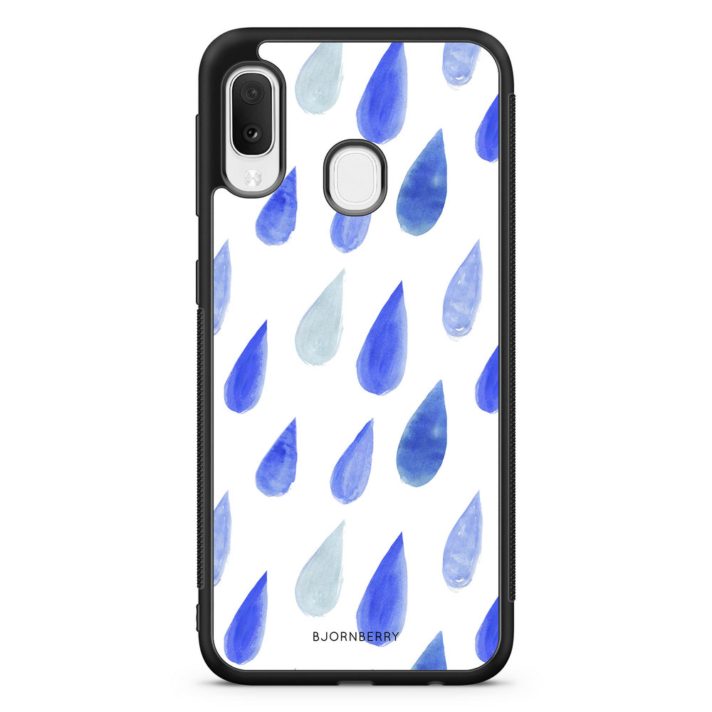 Samsung Galaxy A20e Case - Watercolor Rain
