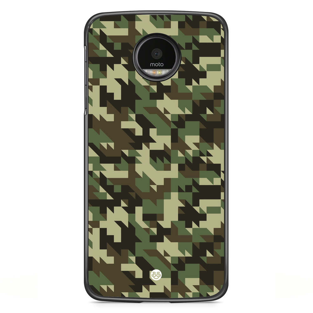 Motorola Moto G5S Plus Case - Houndstooth Camo