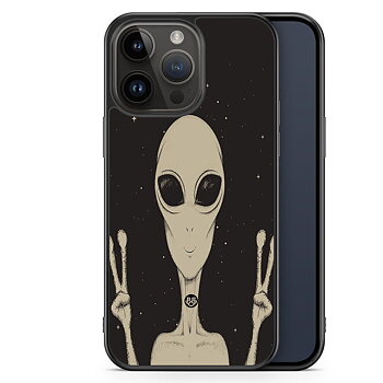 iPhone 14 Pro Max Case - Peace Alien