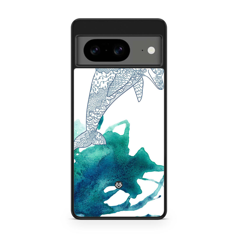 Google Pixel 8 Case - Mandala Dolphin