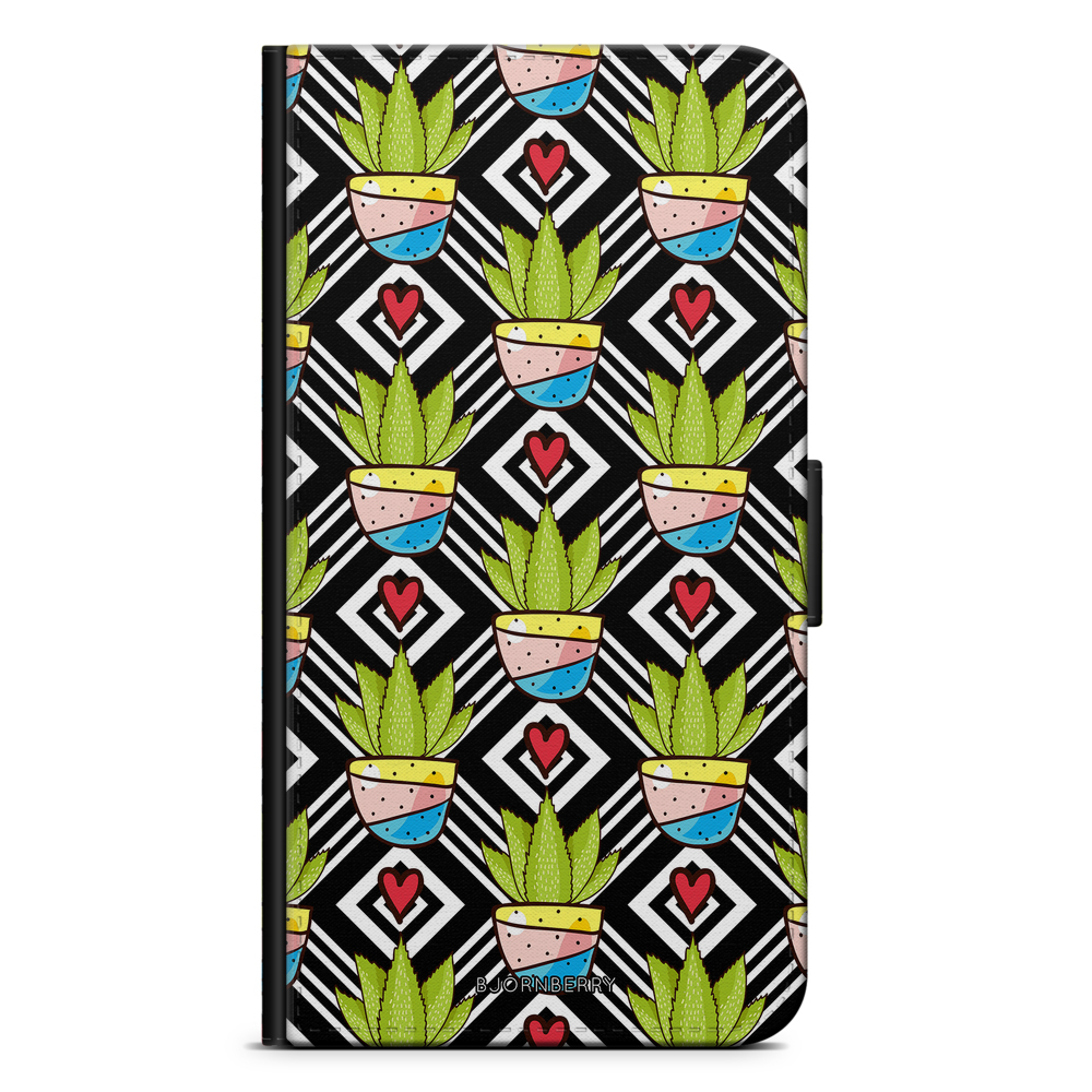 Samsung Galaxy J5 (2016) Wallet Case - Cactus Pattern