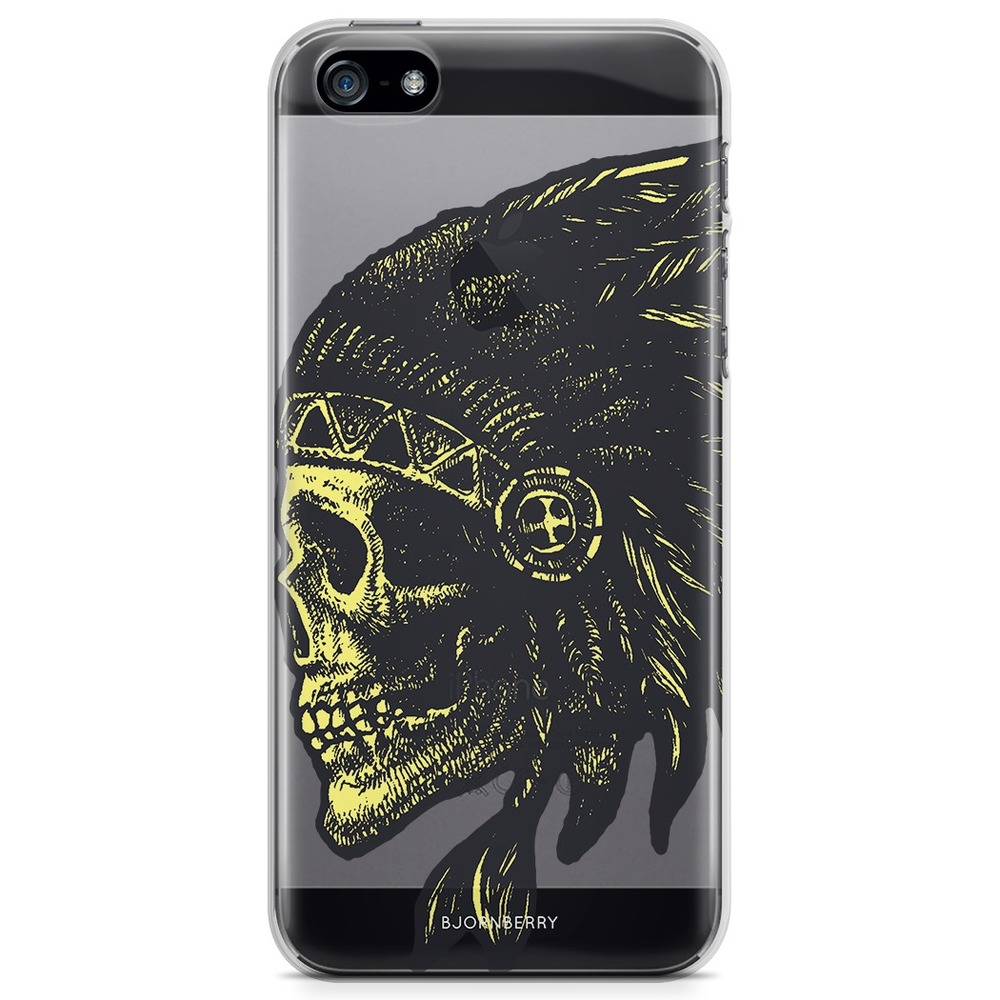 iPhone 5/5S/SE (2016) TPU Case - Skull