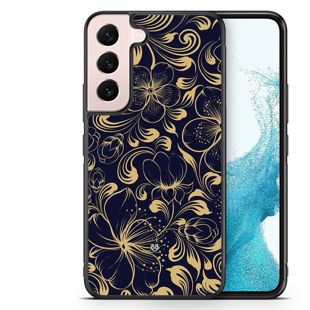 Samsung Galaxy S22 5G Case - Blue Flowers