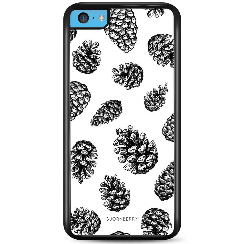 iPhone 5C Case - Pine Cone Pattern