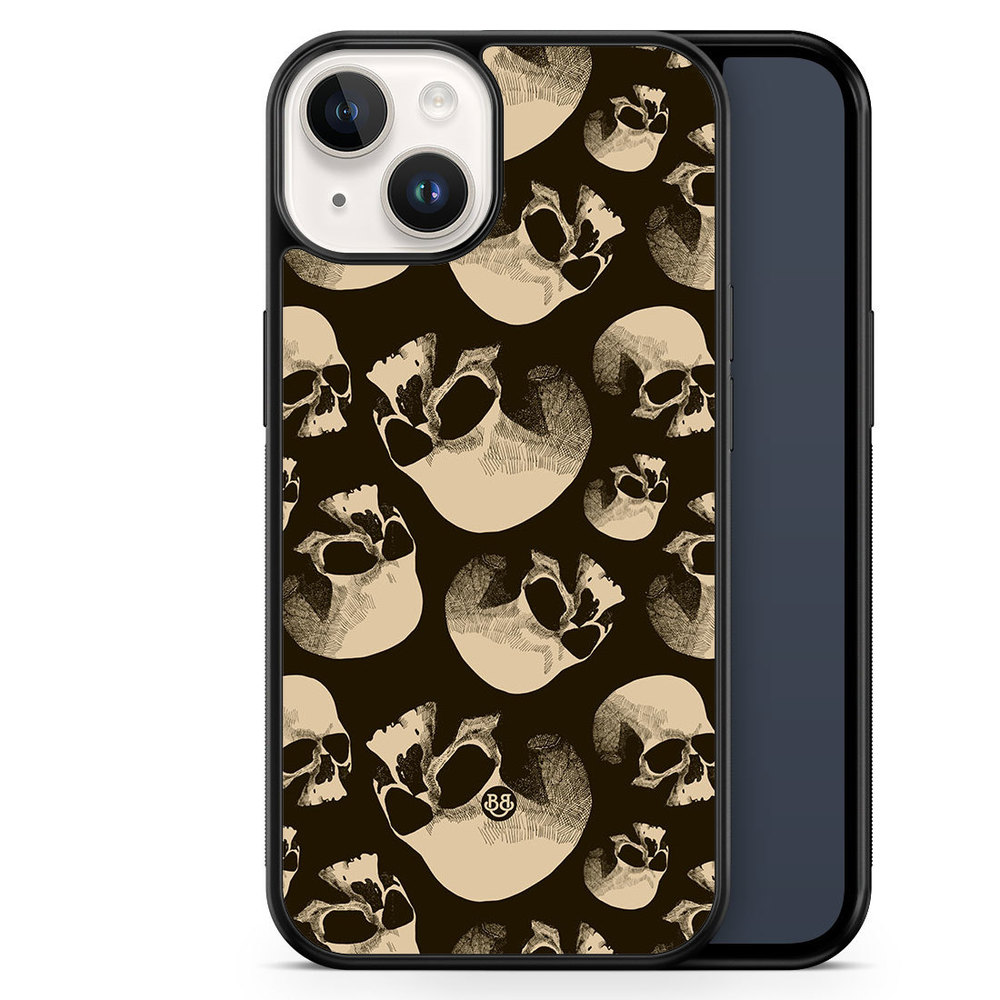 iPhone 14 Case - Skull Pattern