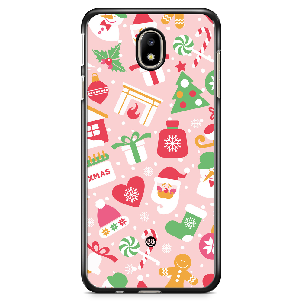 Samsung Galaxy J5 (2017) Case - Pink Christmas