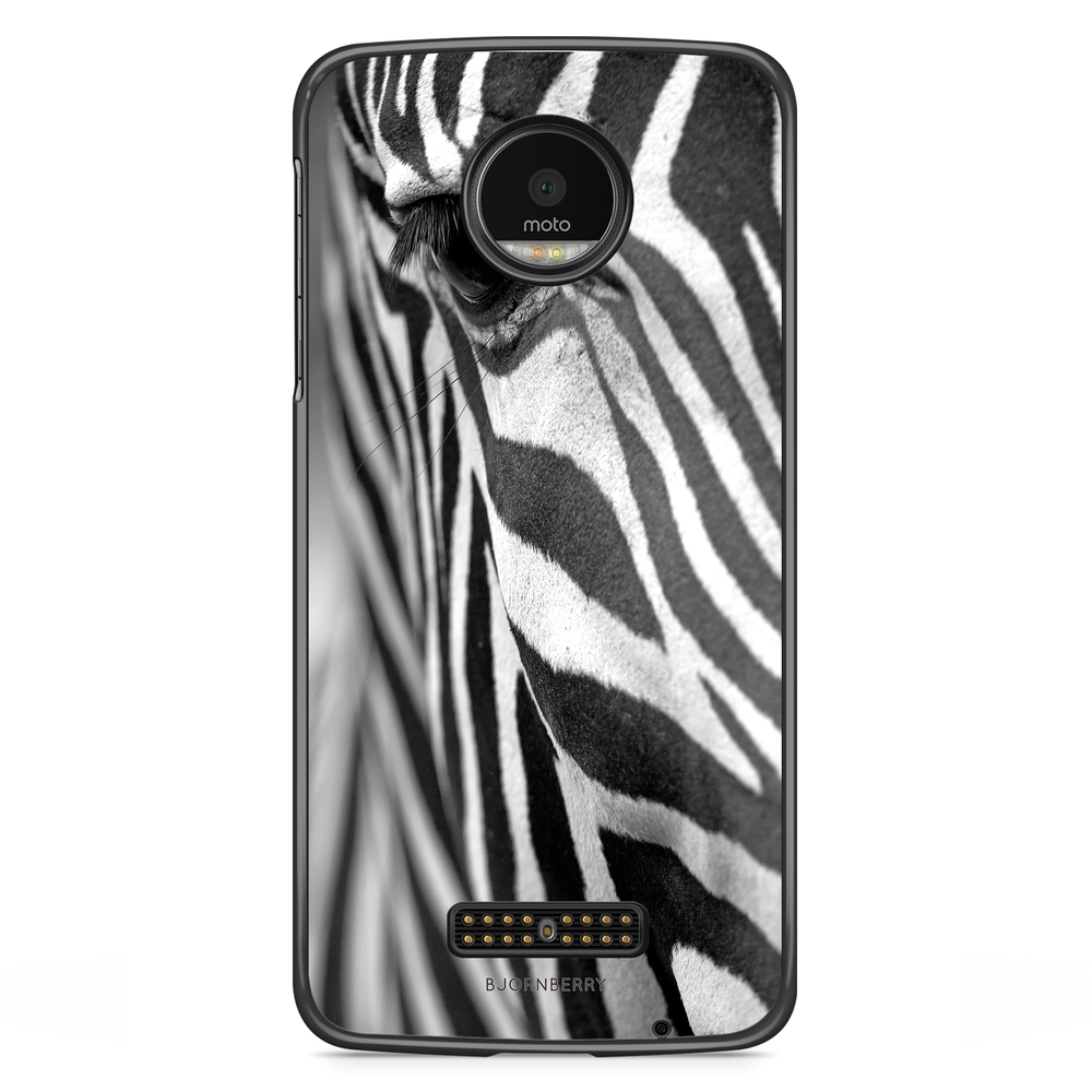 Moto Z2 Play Case - Zebra Eye