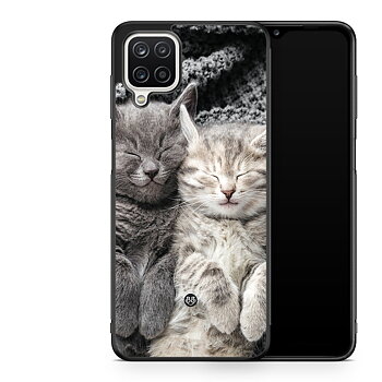Samsung Galaxy A12 Case - Resting Cats