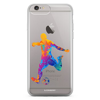 iPhone 6 Plus/6s Plus Fashion Skal - Fotboll