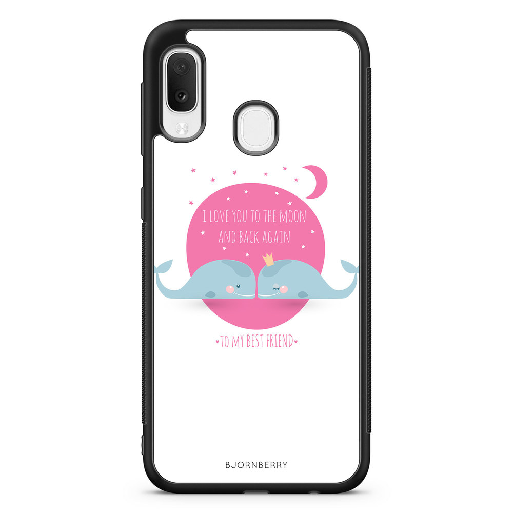 Samsung Galaxy A20e Case - Love You To The Moon