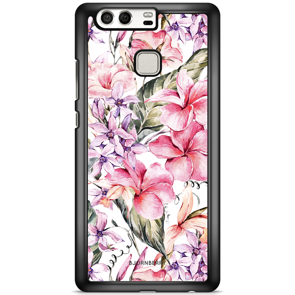 Huawei P9 Plus Case - Watercolor Flowers